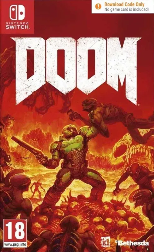 Hra na konzole Doom - Nintendo Switch