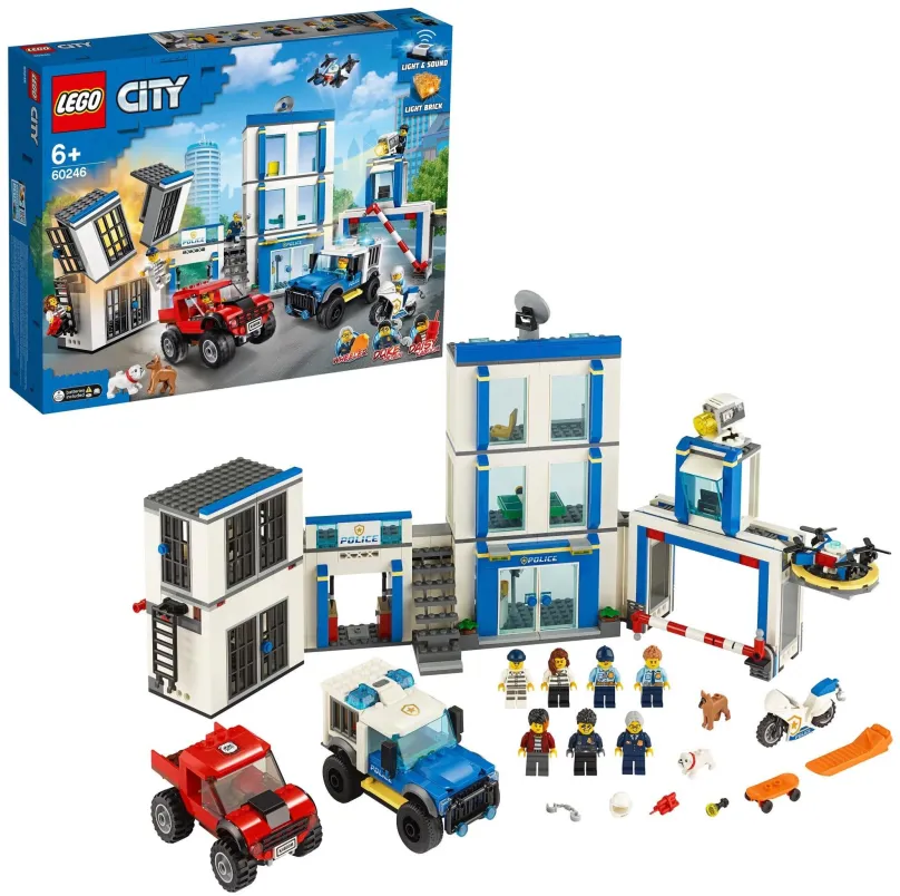 LEGO stavebnice LEGO City Police 60246 Policajná stanica