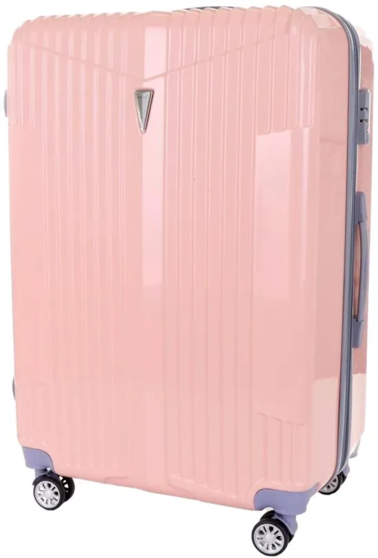 Cestovný kufor T-class TPL-5001, vel. XL, TSA zámok, rozšíriteľné, (ružová), 75 x 48 x 30cm