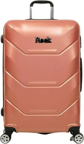 Cestovný kufor Rock TR-0230-L ABS - ružová