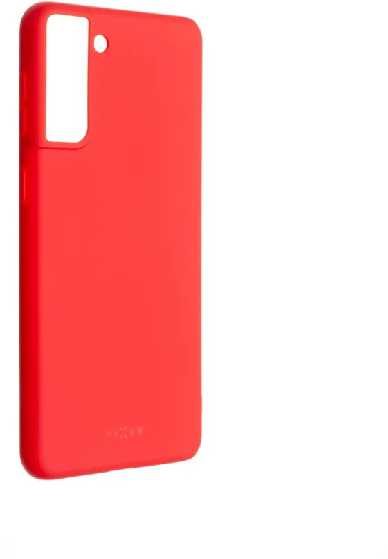 Kryt na mobil FIXED Story pre Samsung Galaxy S21+ červený