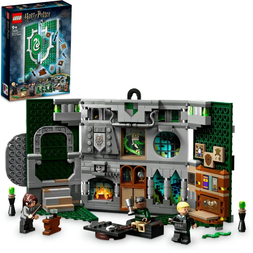 LEGO stavebnica LEGO® Harry Potter™ 76410 Zástava Zmijozelu