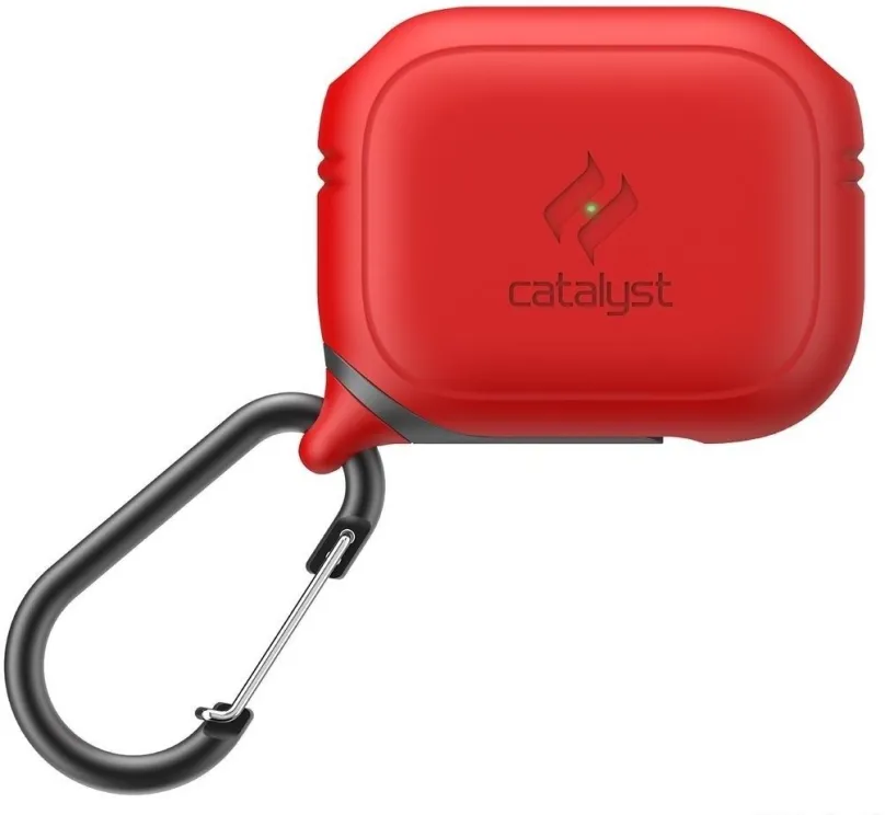 Puzdro na slúchadlá Catalyst Waterproof case Red Apple AirPods Pro/Pro 2