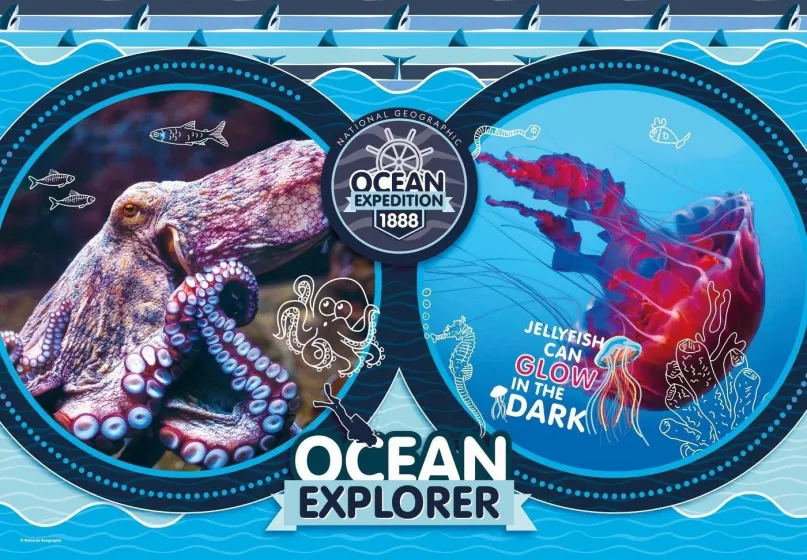 Puzzle Clementoni Puzzle National Geographics: Oceánska expedícia 180 dielikov
