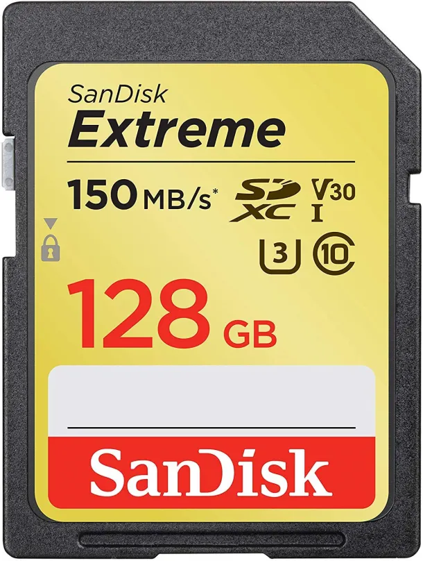 Pamäťová karta SanDisk SDXC 128GB Extreme