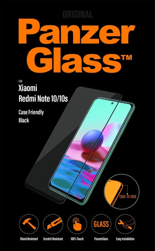 Ochranné sklo PanzerGlass Edge-to-Edge pre Xiaomi Redmi Note 10/10s