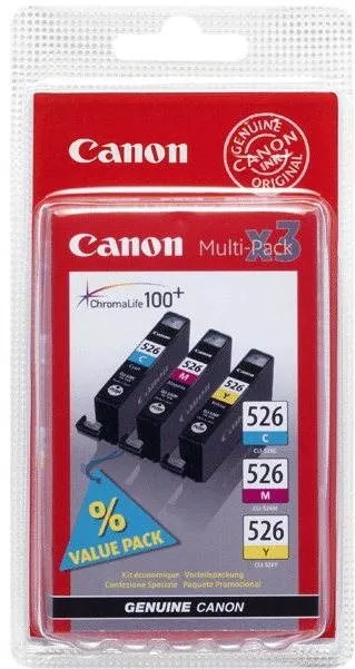 Cartridge Canon CLI-526 Multipack, pre tlačiarne Canon PIXMA MG5150, iP4850, iP4950, MG525