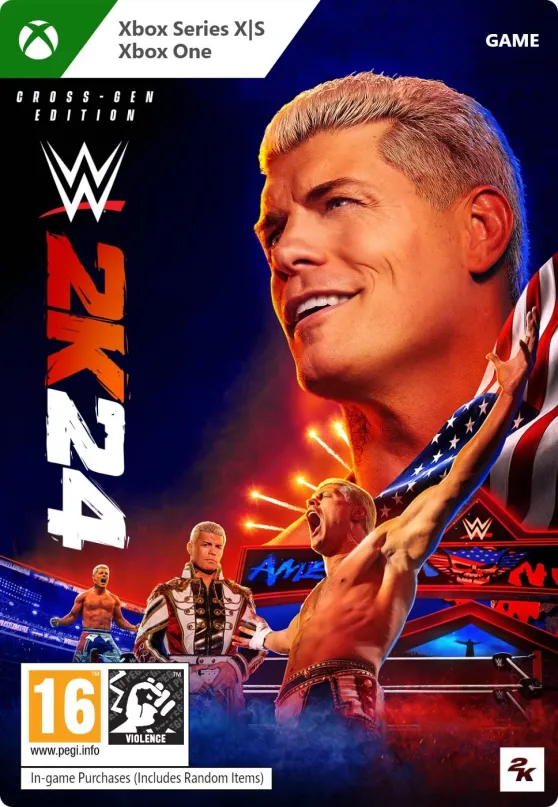 Hra na konzole WWE 2K24: Cross-Gen - Xbox Digital
