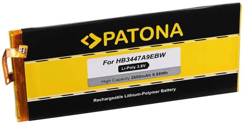 Batérie pre mobilný telefón Paton pre Huawei P8 2600mAh 3,8V Li-Pol HB3447A9EBW