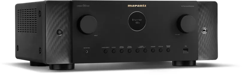 AV receiver Marantz Cinema 60 DAB Black, 7.2, výkon 200 W/kanál, minimálna impedancia 4 Oh