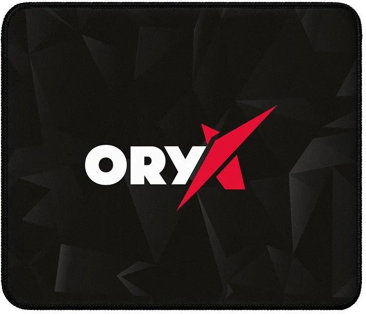 Podložka pod myš Niceboy ORYX PAD, materiál: textil, čierna a červená