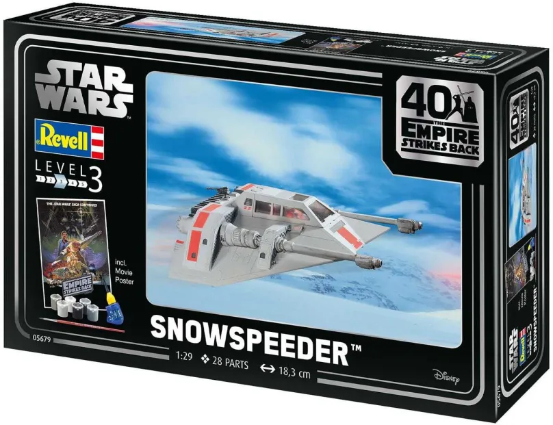 Plastikový model Gift-Set SW 05679 - Snowspeeder, vhodný pre dievčatá i chlapcov, typ mode