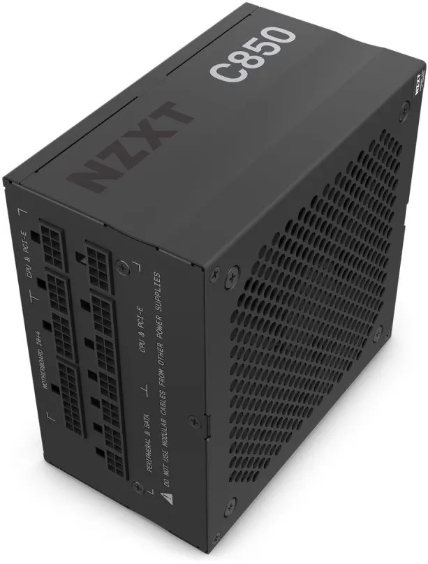 Počítačový zdroj NZXT C850 Gold, 850 W, ATX, 80 PLUS Gold, 6 ks PCIe (8-pin/6+2-pin), 6 x
