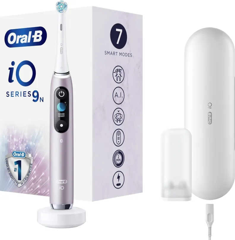 Elektrická zubná kefka Oral-B iO Series 9 Rose Quartz