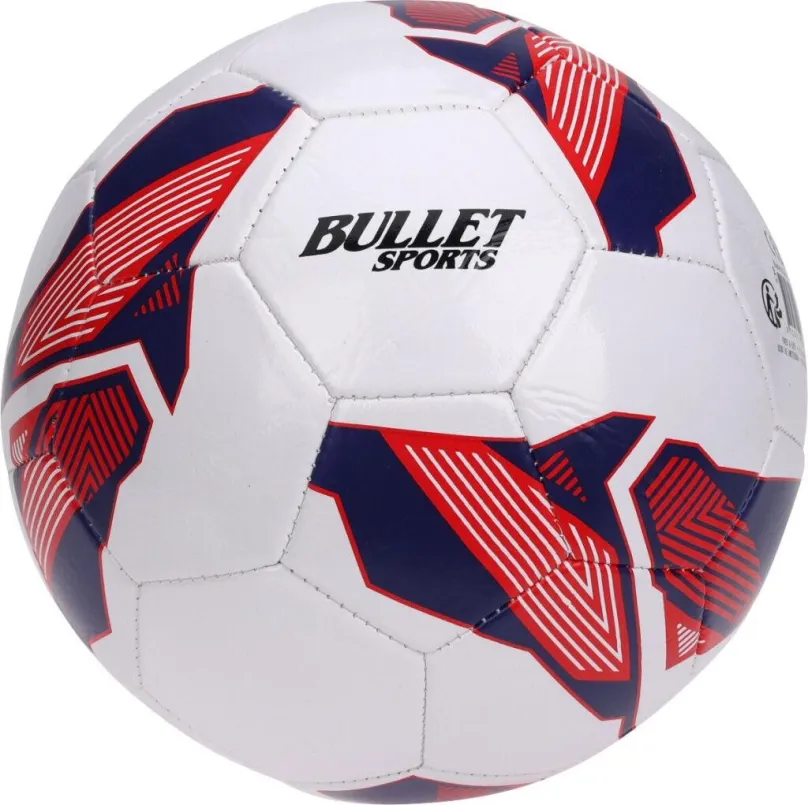 Futbalová lopta Bullet SPORT Futbalová lopta 5, modro-červená