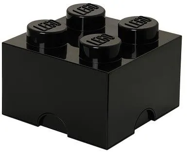 Úložný box LEGO Úložný box 4 250 x 250 x 180 mm - čierny