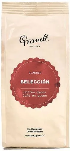 Káva Granell Selección, zrnková káva (250g), zrnková, zmes, pôvod Zmes rôzneho pôvodu,