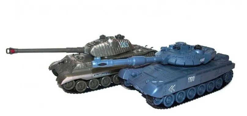 RC tank S-Idee Sada bojujúcich tankov pre interaktívnu hru