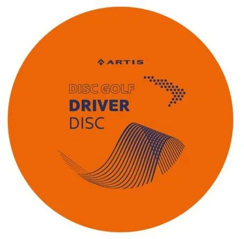 Frisbee Artis Disc Golf Driver, rekreačný, tvar je kruh