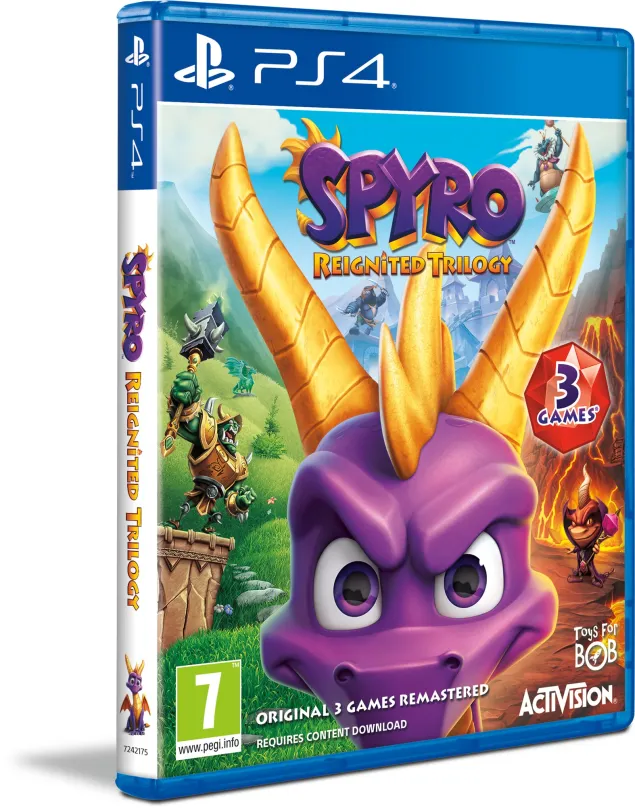 Hra na konzole Spyro Reignited Trilogy - PS4