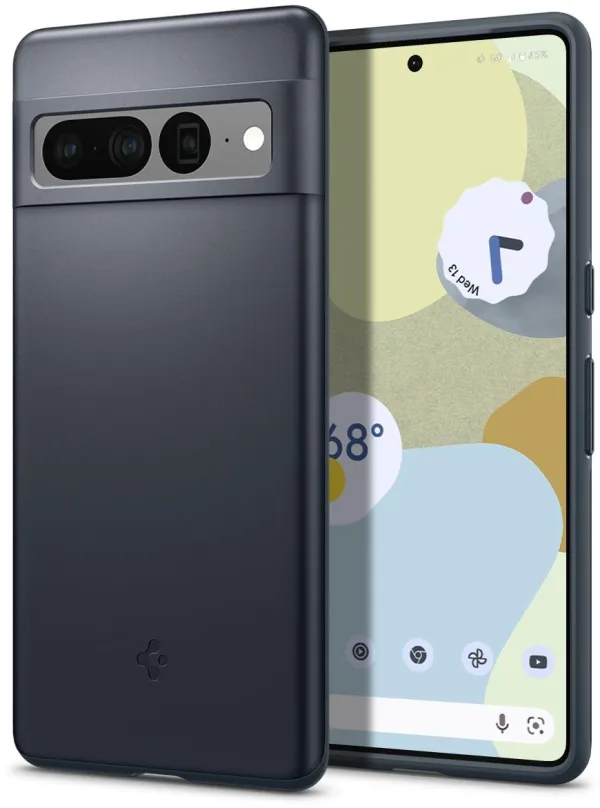 Kryt na mobil Spigen Thin Fit Metal Slate Google Pixel 7 Pro, pre Google Pixel 7 Pro, mate