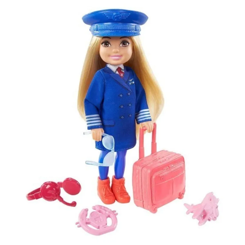 Mattel Barbie Chelsea v povolaní Pilotka, GTN90