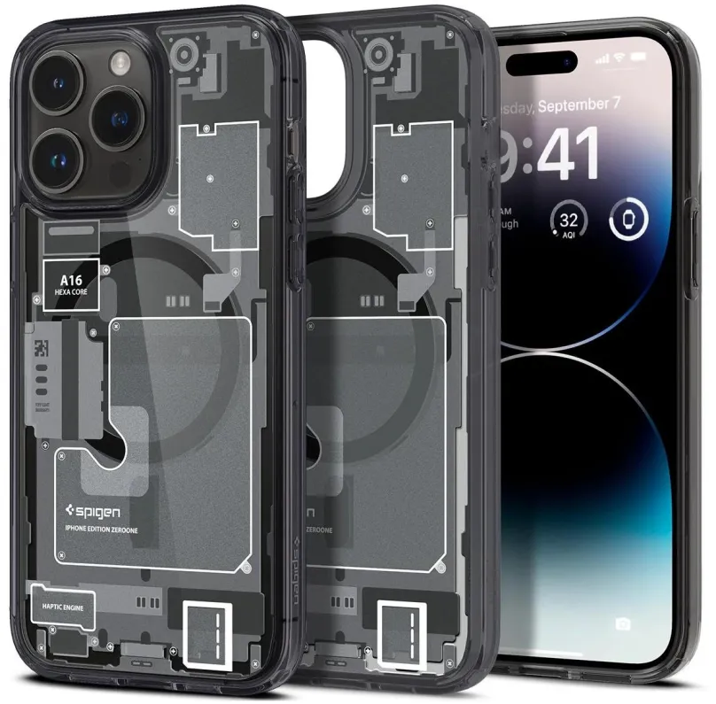 Kryt na mobil Spigen Ultra Hybrid MagSafe Zero One iPhone 14 Pre Max, pre Apple iPhone 14