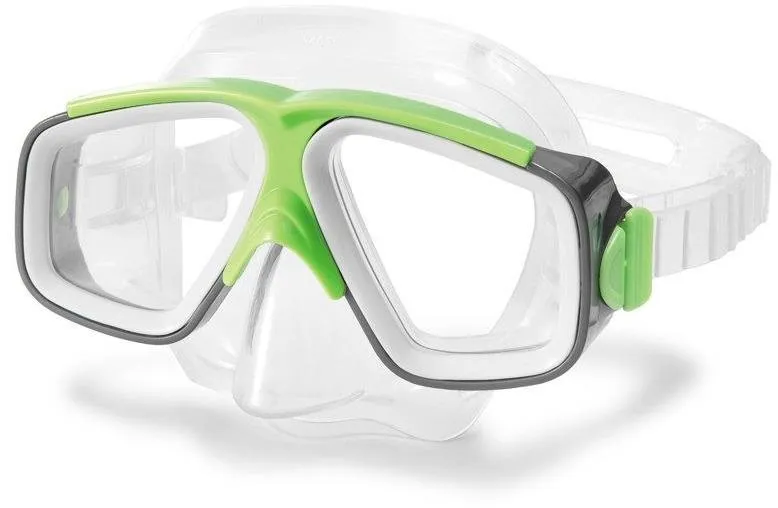 Potápačské okuliare INTEX 55975 silicone surf rider mask zelená