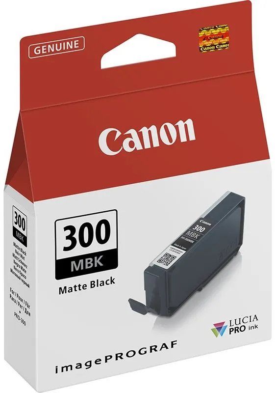 Cartridge Canon PFI-300MBK matná čierna