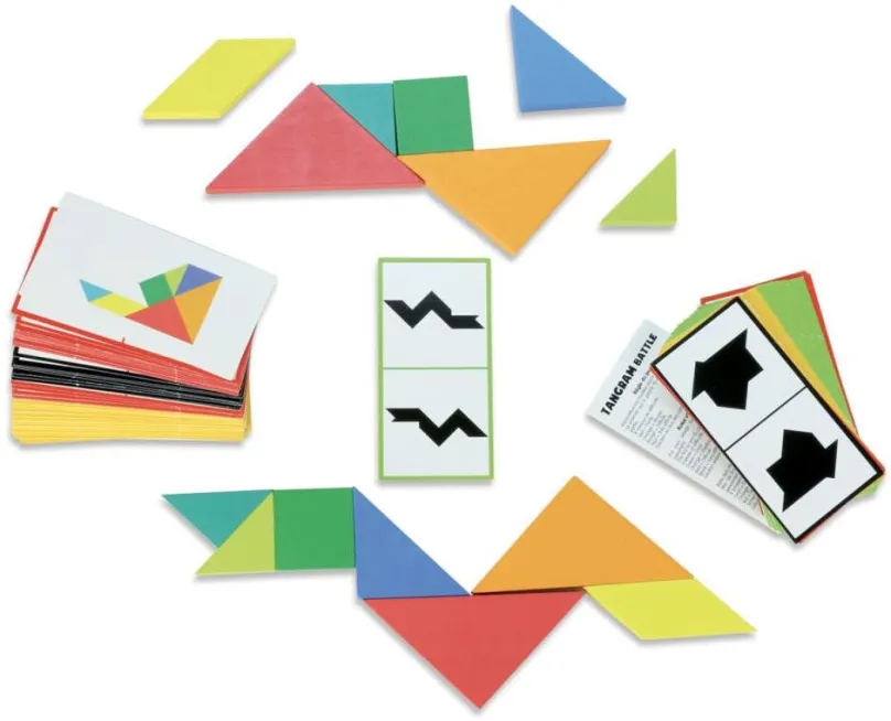 Hlavolam Vilac Hra súboj tangramov