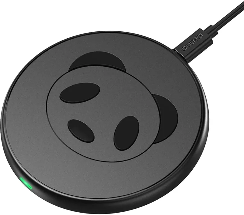 Bezdrôtová nabíjačka ChoeTech 10W Fast Wireless Charging Pad Panda Style