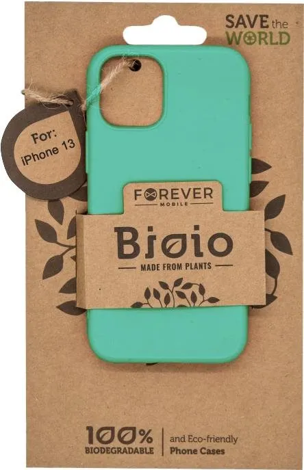 Kryt na mobil Forever Bioio pre Apple iPhone 13 mint