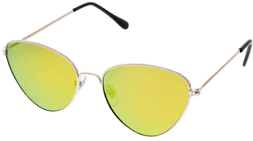 Slnečné okuliare OEM Slnečné okuliare pilotky Favour zlaté obrúčky farebné sklá