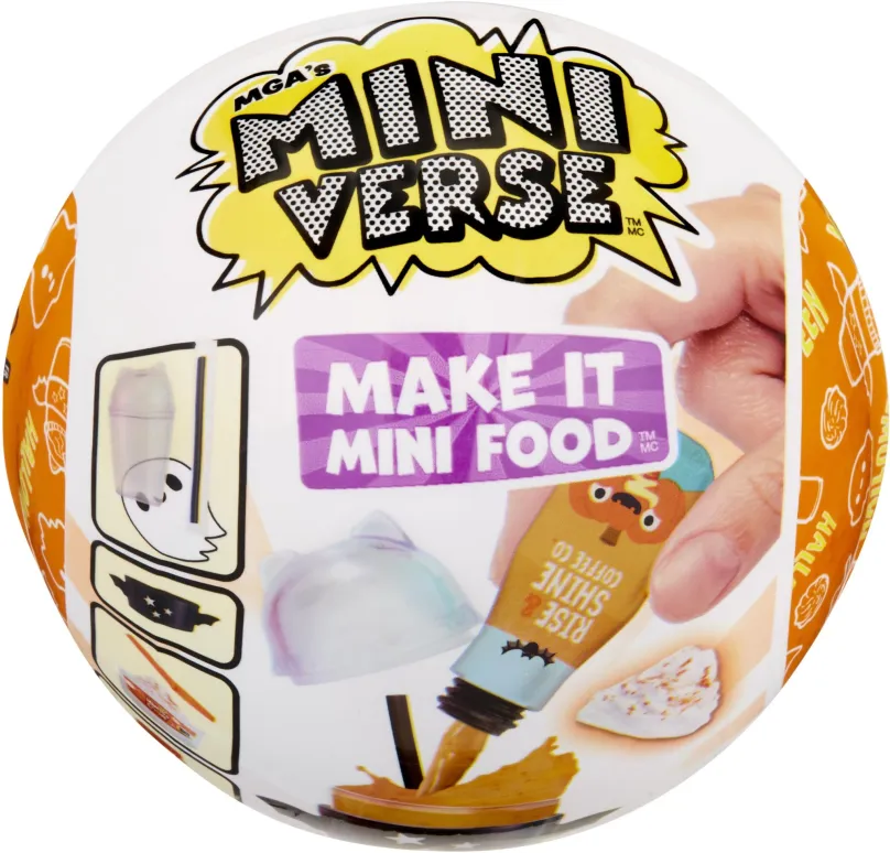 Vyrábanie pre deti MGA Miniverse Mini Food Občerstvenie - Halloween