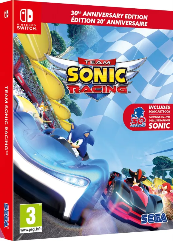 Hra na konzole Team Sonic Racing: Anniversary Edition - Nintendo Switch