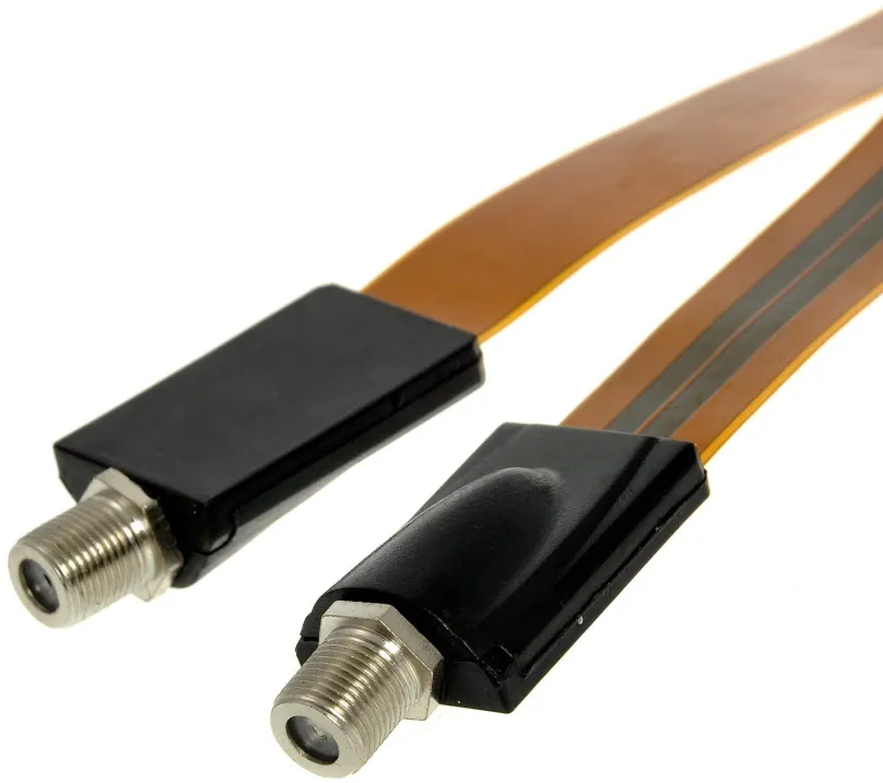 Koaxiálny kábel Okenná priechodka 0.5m, konektory F