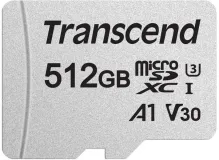 Pamäťová karta Transcend microSDXC 512GB SDC300S + SD adaptér