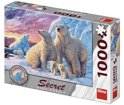 Puzzle Dino Ľadové medvede secret collection