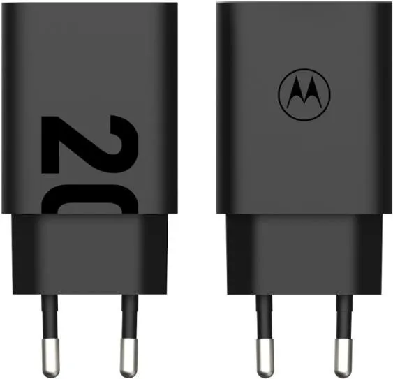 Nabíjačka do siete Motorola TurboPower 20W USB-A w/ 1m USB-C cable Black