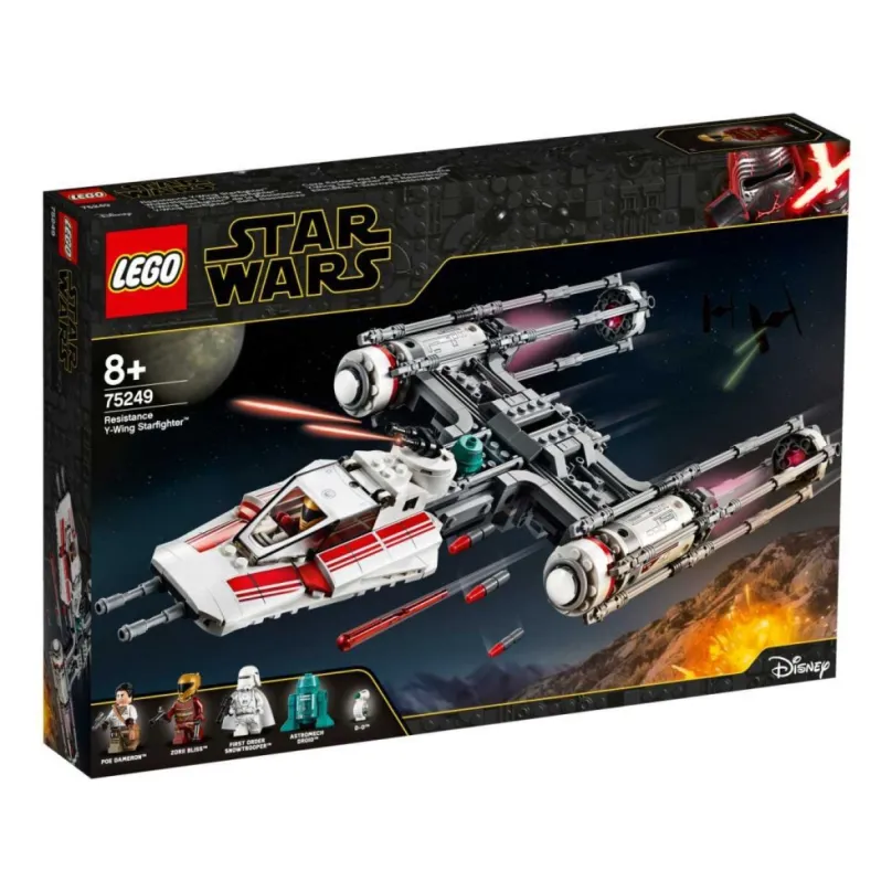 LEGO stavebnica LEGO Star Wars 75249 Stíhačka Y-Wing Odboje, pre deti, vhodné od 8 rokov,