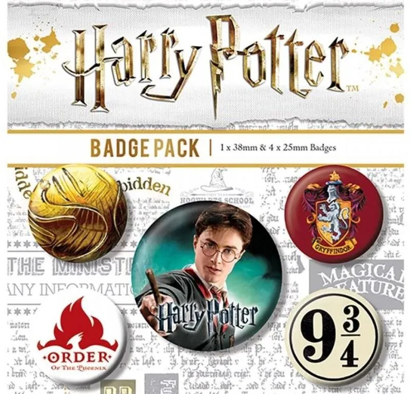 Súprava placiek Harry Potter - Harry
