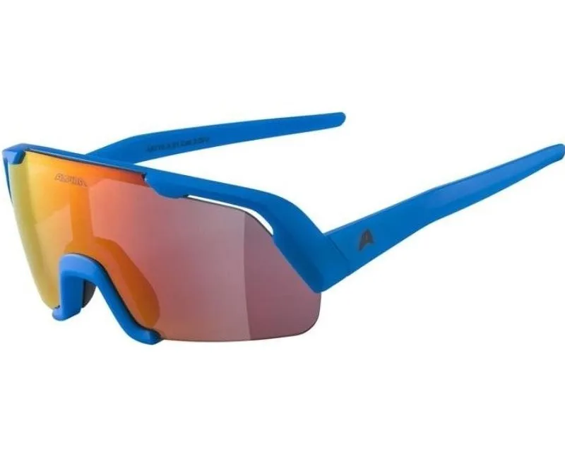 Cyklistické okuliare Alpina Rocket Youth blue matt