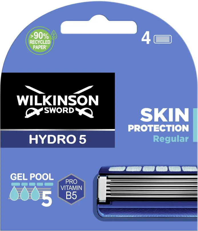 Pánske náhradné hlavice WILKINSON Hydro 5 Skin Protection 4 ks