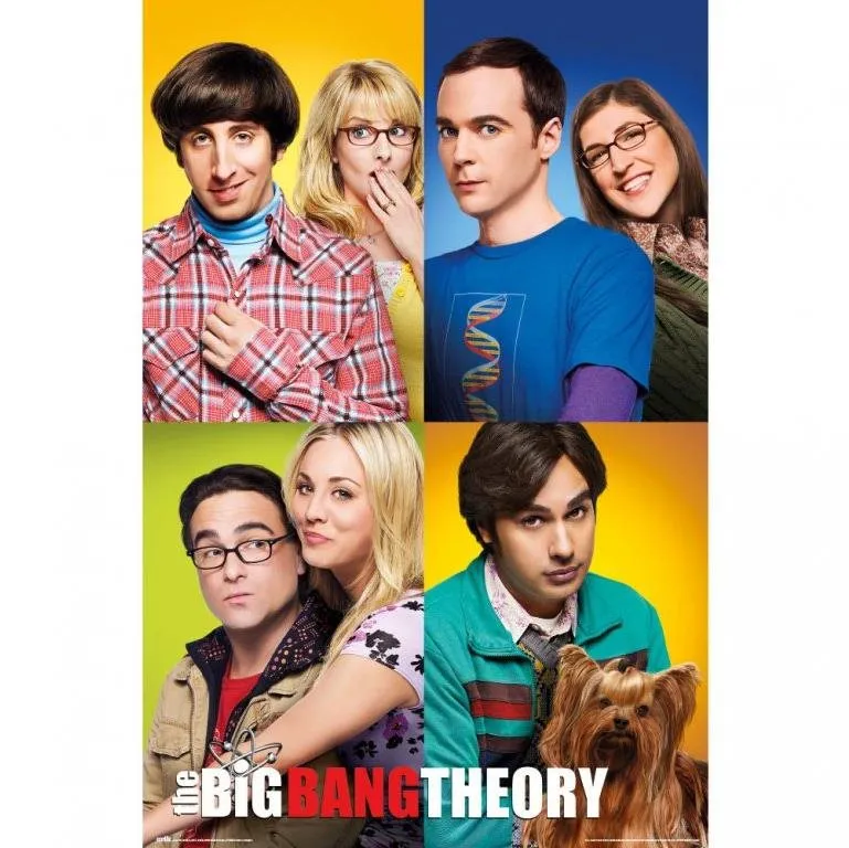 Plagát The Big Bang Theory - Teória veľkého tresku - Mosaico - plagát