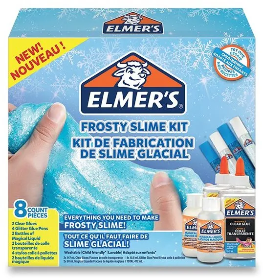 Výroba slizu Sada Elmer's na výrobu slizu, Frosty Slime Kit