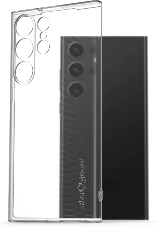 Kryt na mobil AlzaGuard Crystal Clear TPU case pre Samsung Galaxy S23 Ultra 5G