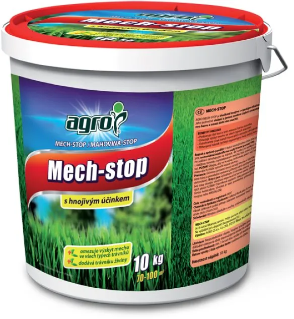 Hnojivo AGRO Mech - stop plast. vedro 10 kg