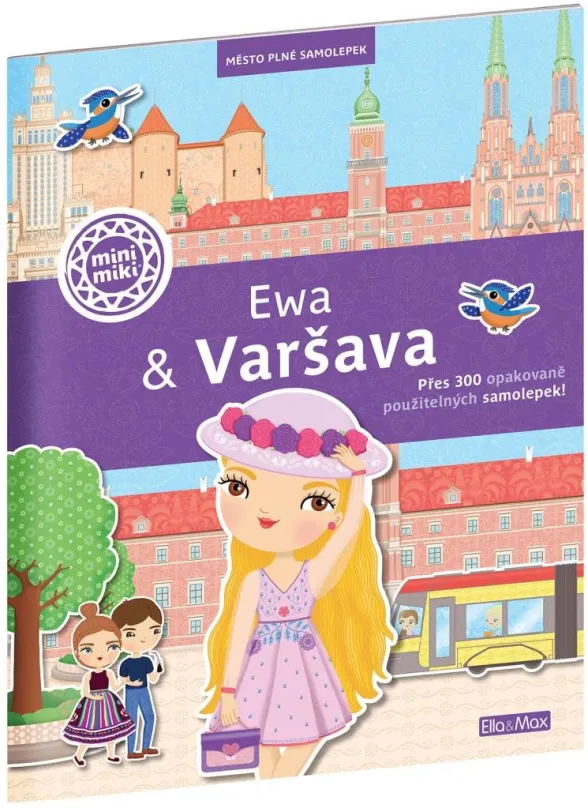 Samolepky Ewa & Varšava: Mesto plné samolepiek