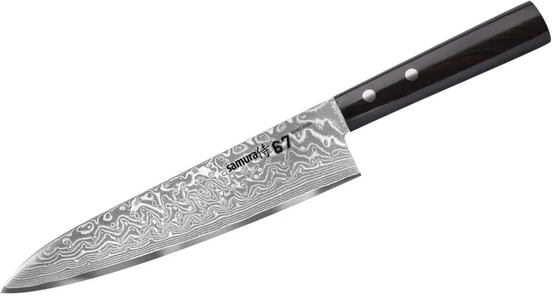 Kuchynský nôž Samura DAMASCUS 67 Kuchynský nôž európsky šéfkuchár 20,8 cm