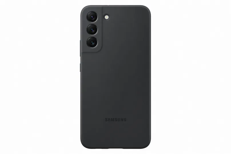 Kryt na mobil Samsung Galaxy S22+ 5G Silikónový zadný kryt čierny